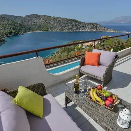 Saronic Gulf Amazing Panoramic View Shared Pool 3 * Pefkali