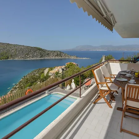Saronic Gulf Amazing Panoramic View Shared Pool 3 * Pefkali