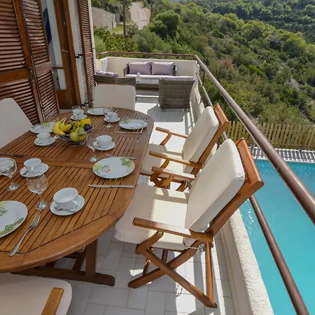 Saronic Gulf Amazing Panoramic View Shared Pool 3 Pefkali